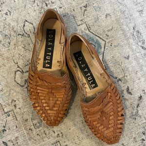 Leather huaraches 🇲🇽